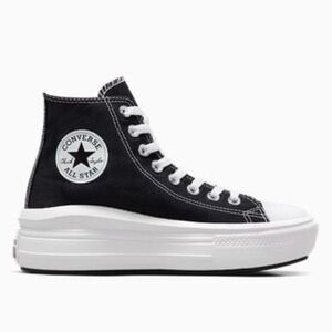 Converse Women's Chuck Taylor All Star Move Platform, Size 8.5 Black